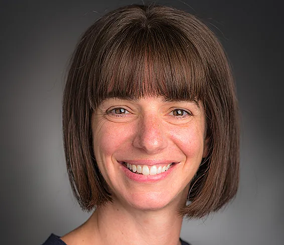 Caron Jacobson. Staff Portraits taken on 4/18/2018. Photo by Sam Ogden.